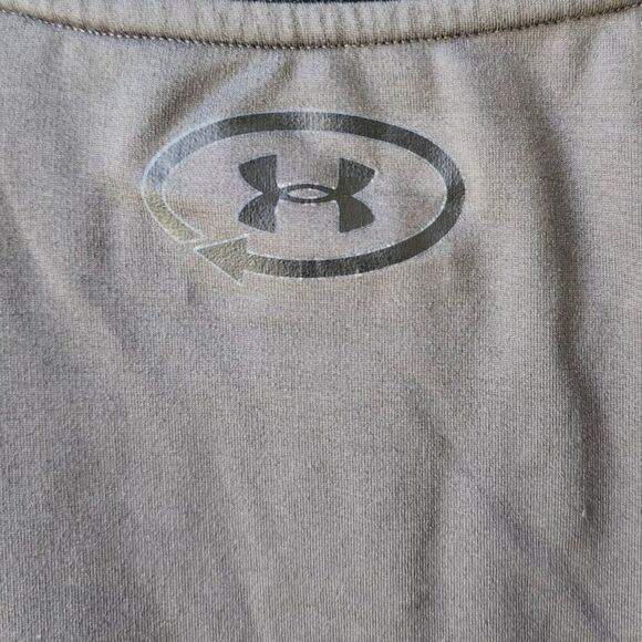 Under Armour 1/4 Zip Polyester Coldgear Compression Athletic Shirt | Men Size M - Picture 6 of 9